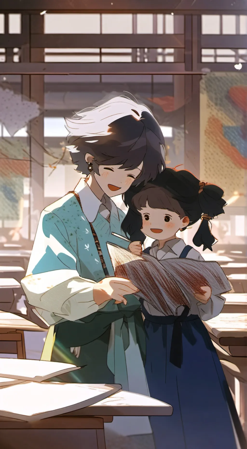 ai character: miss bloome★ background