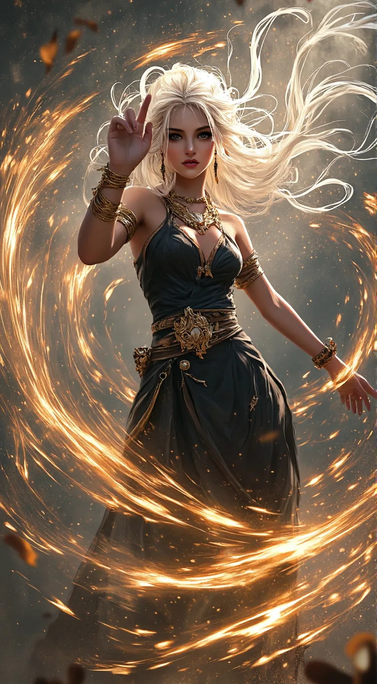 ai character: Anjelica background