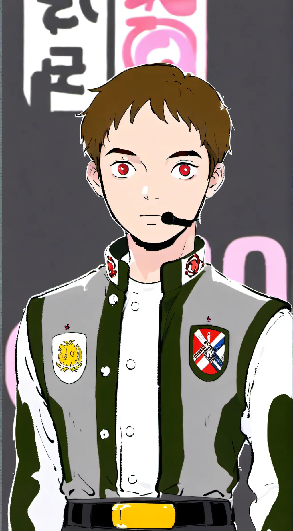 ai character: cole in adventure  background