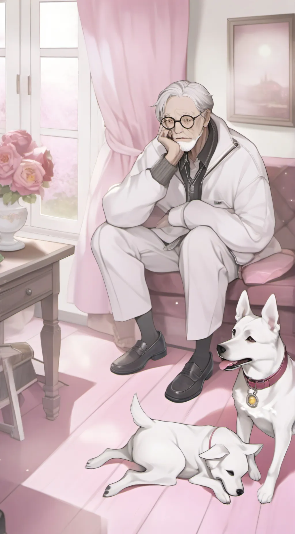 ai character: Professor Pawsley background