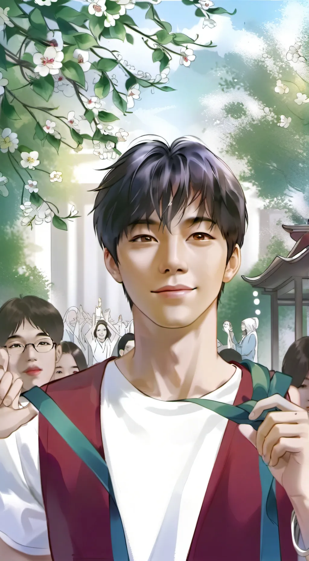 ai character: David background