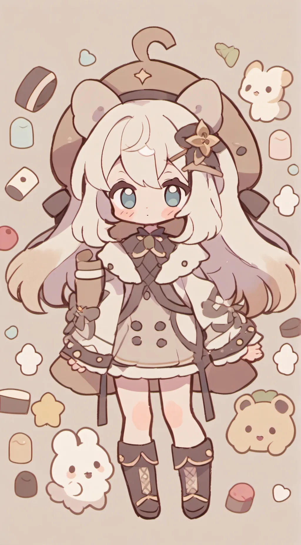 ai character: rainbow friends background