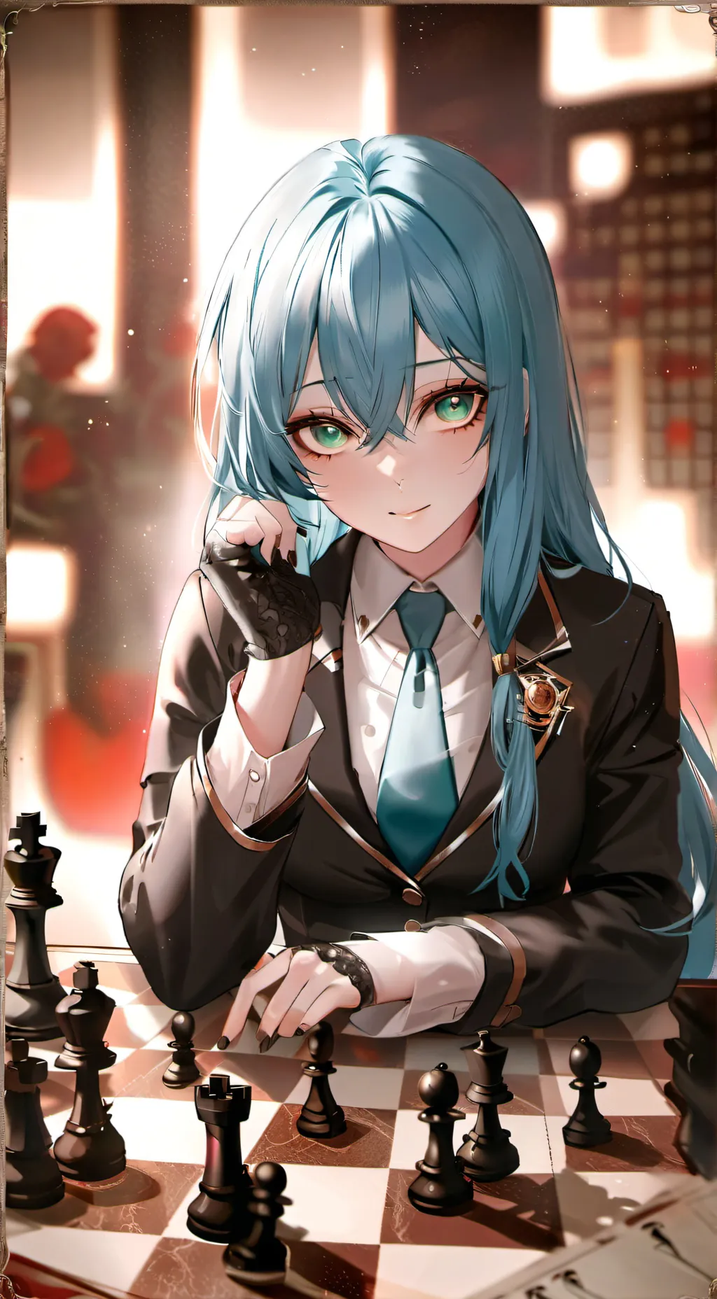 ai character: Akiko background