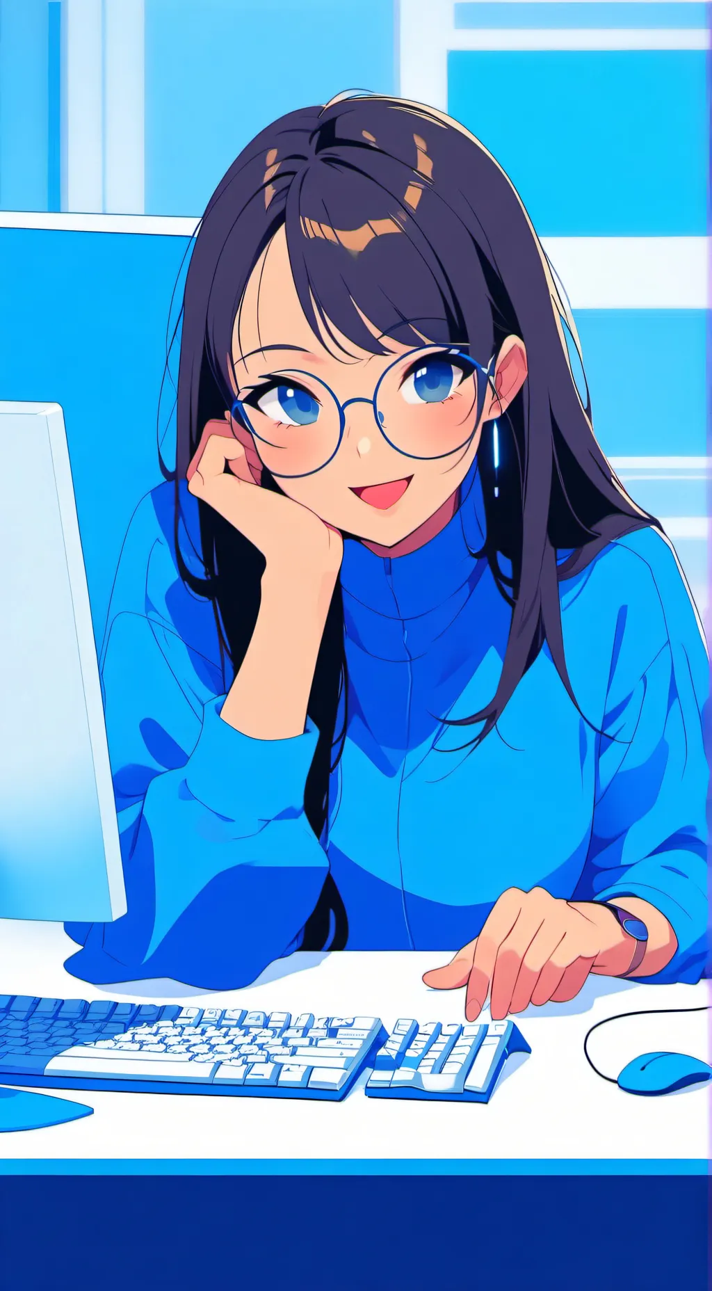 ai character: Mei background