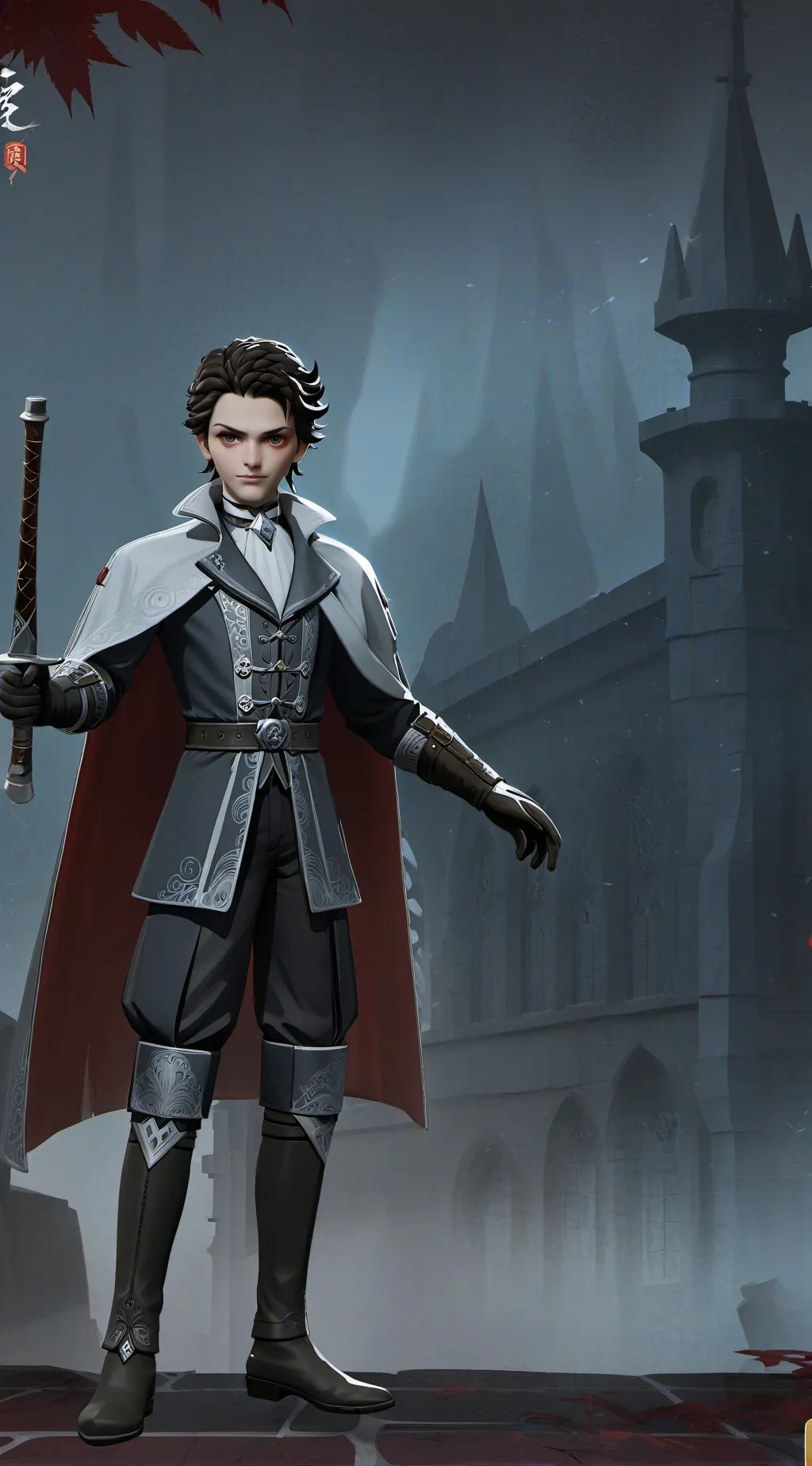 ai character: Roni Frederico Sil background