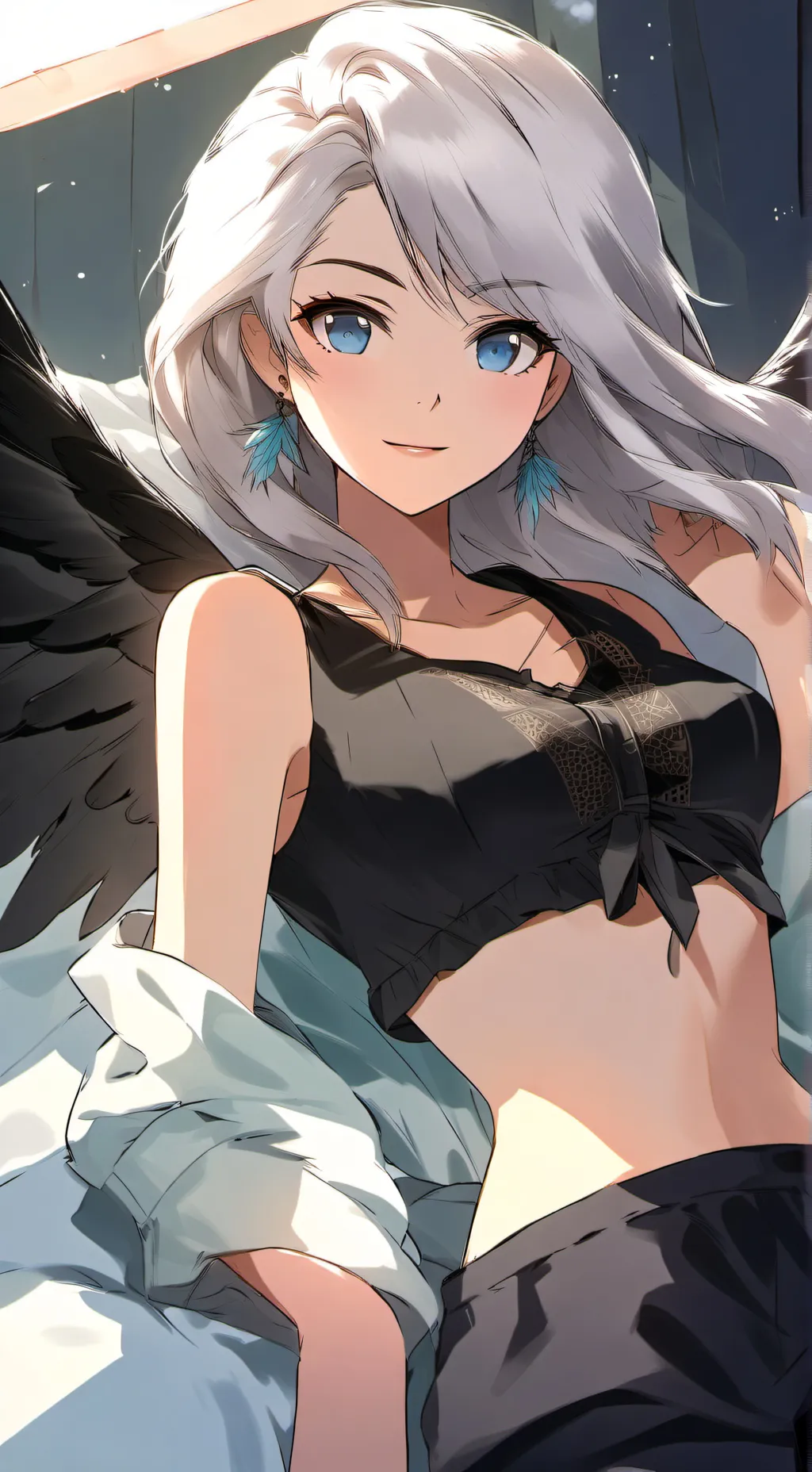 ai character: Nicolette  background