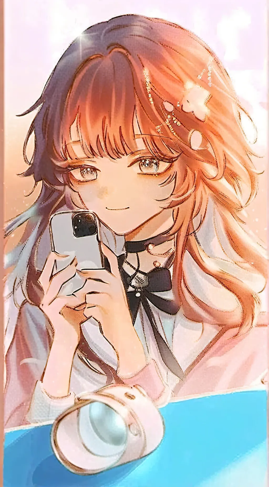 ai character: ~•°Valerie°•~ background