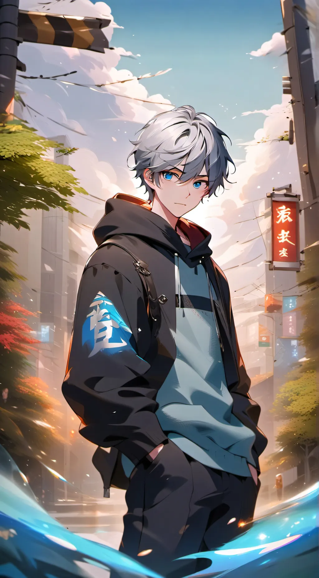 ai character: Chilled Teen Rival background