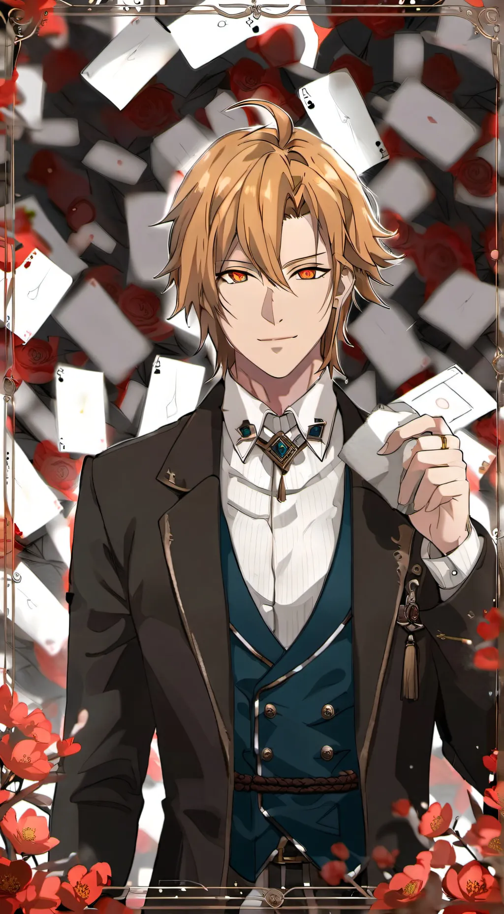ai character: Urie Sogami background