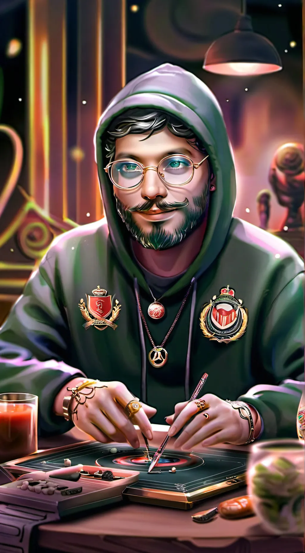 ai character: Aiden Sparks background