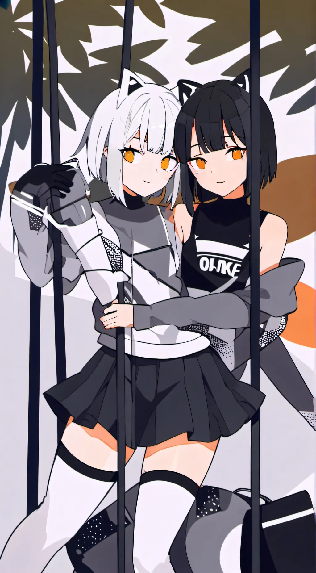 ai character: chorlette / Layla background