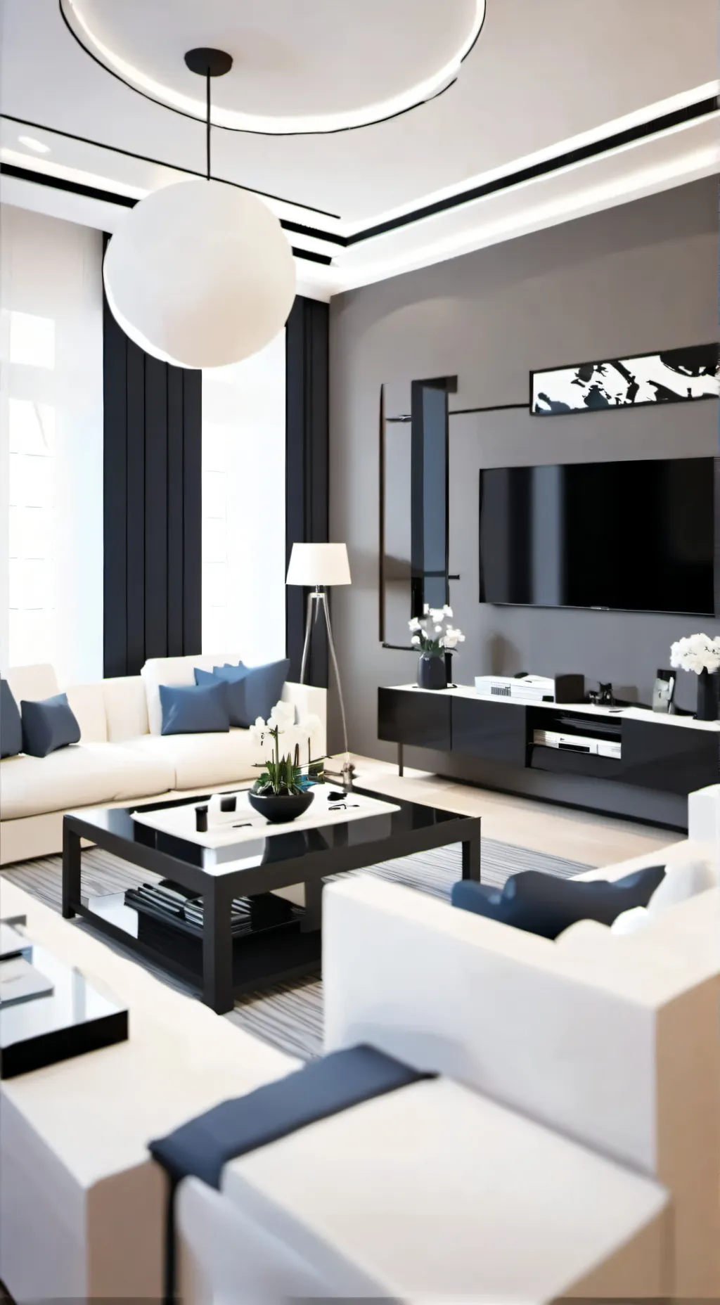 ai character: Reaction room  background