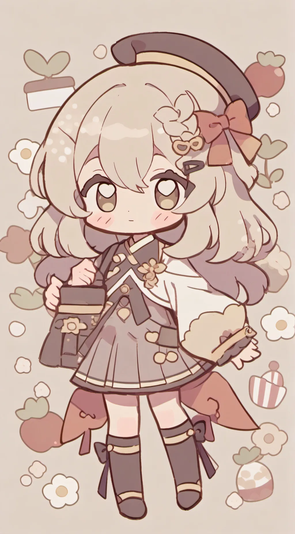 ai character: baby lil background