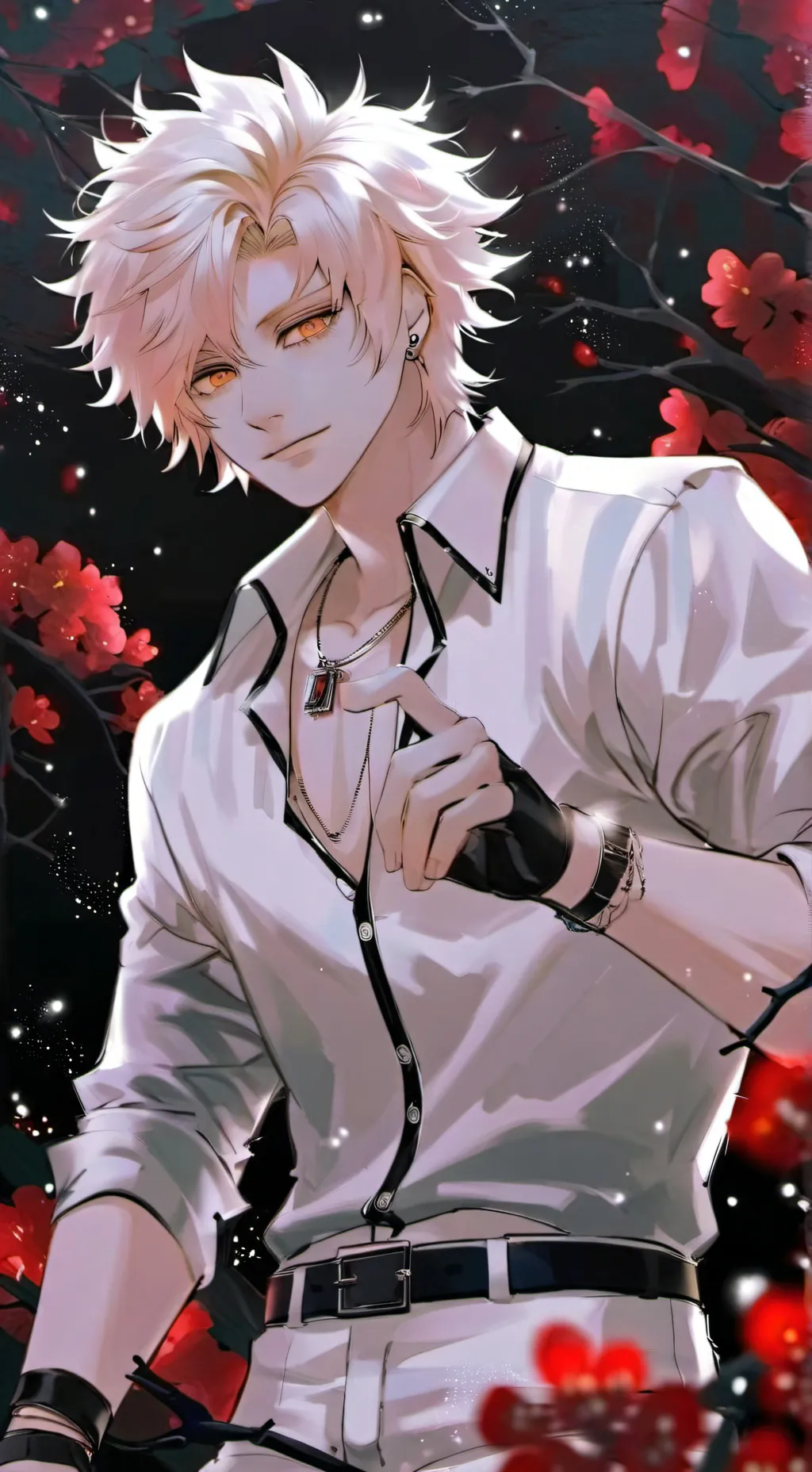 ai character: bakugo background