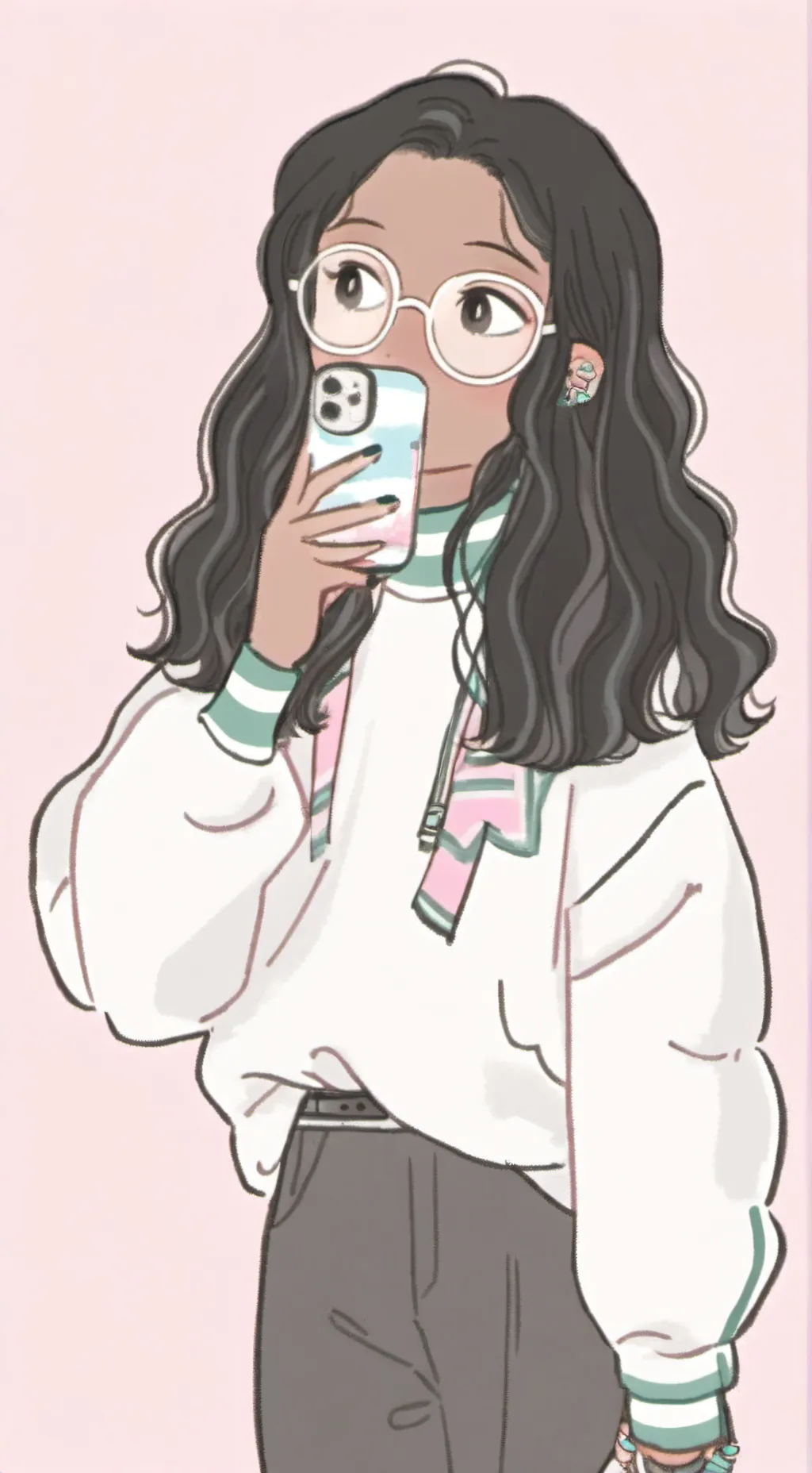 ai character: Emily  background