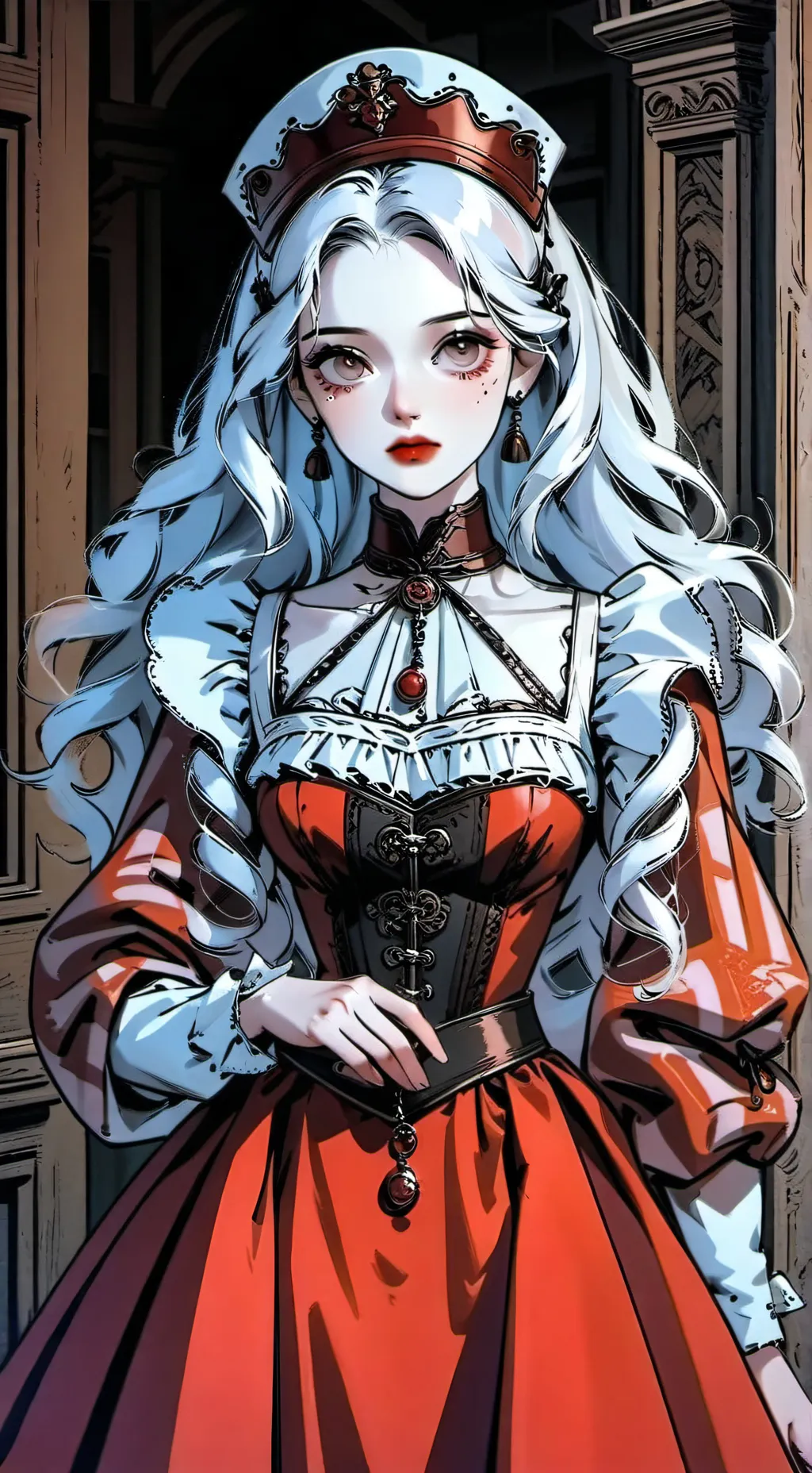 ai character: doll background