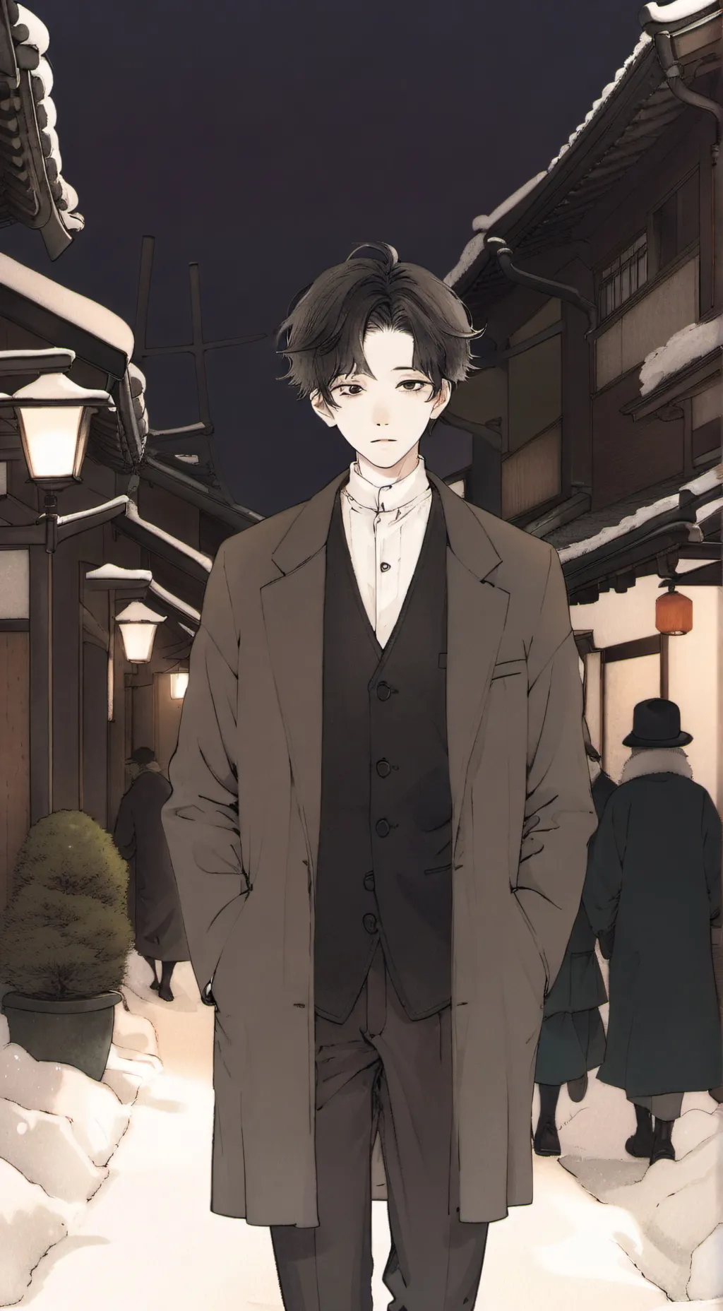 ai character: Vincent background