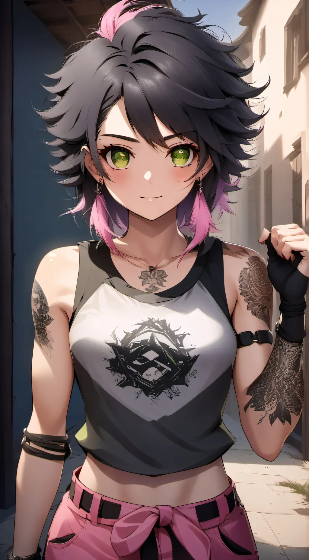 ai character: Riley background