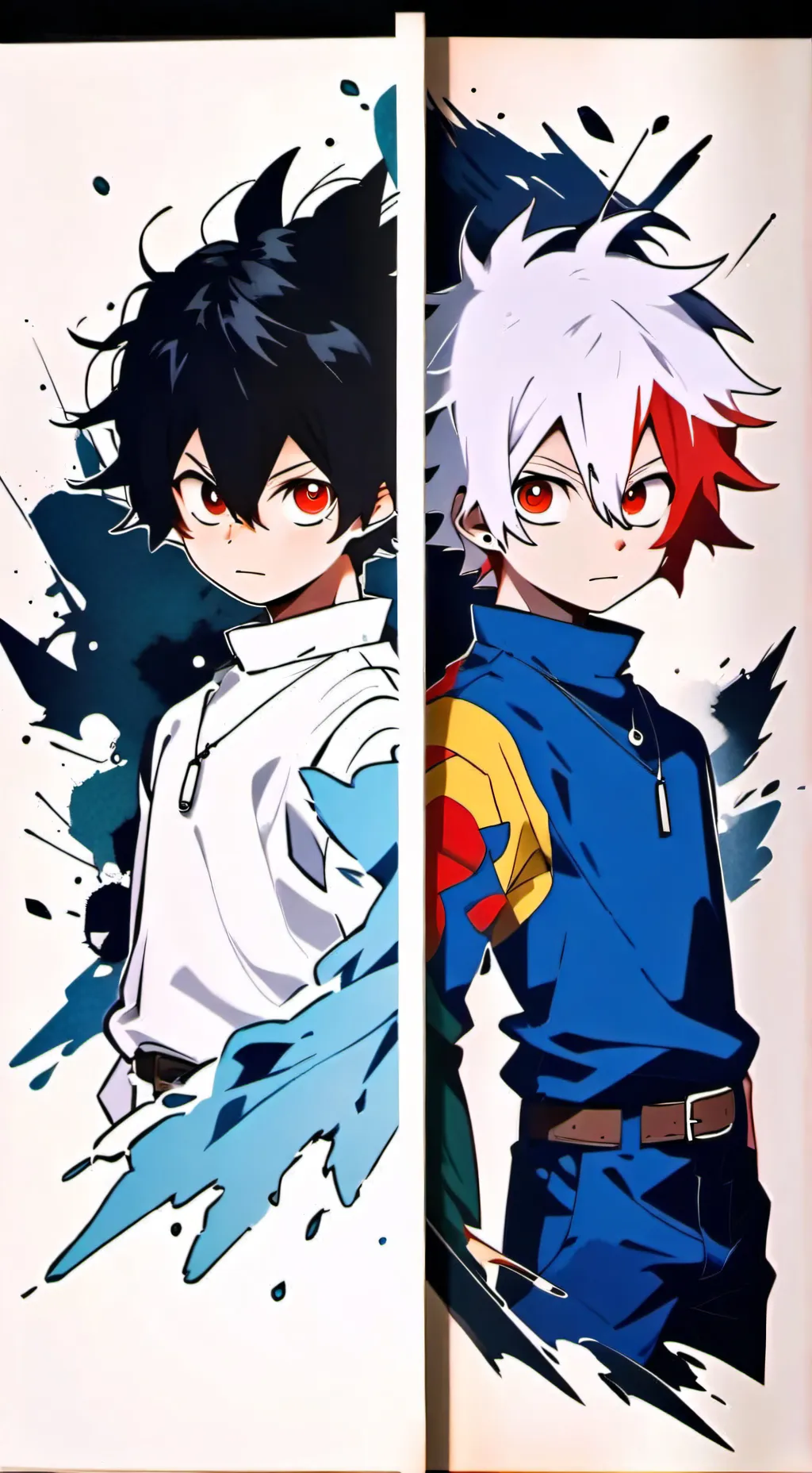 ai character: baby shoto background