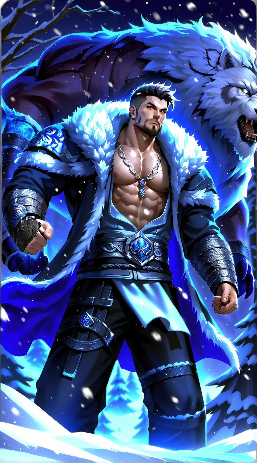 ai character: Хранитель background