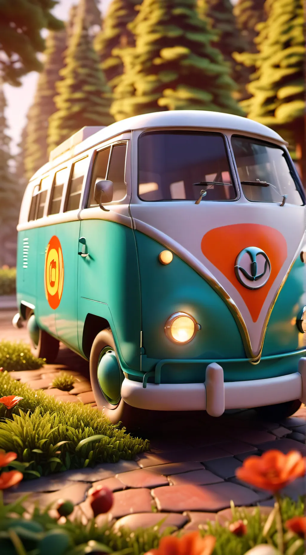 ai character: kny bus part 2 background