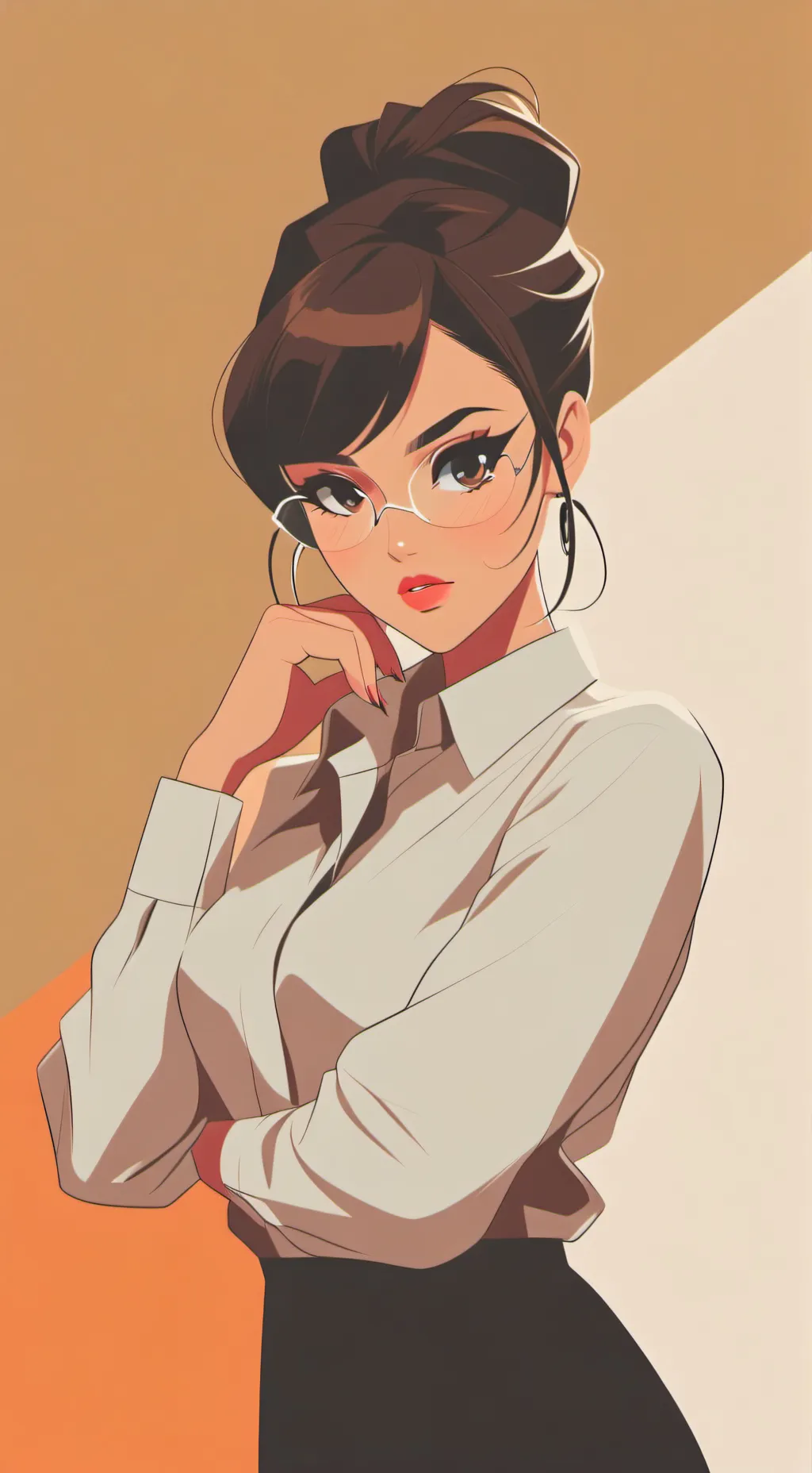 ai character: Ms. Evelyn Hart background