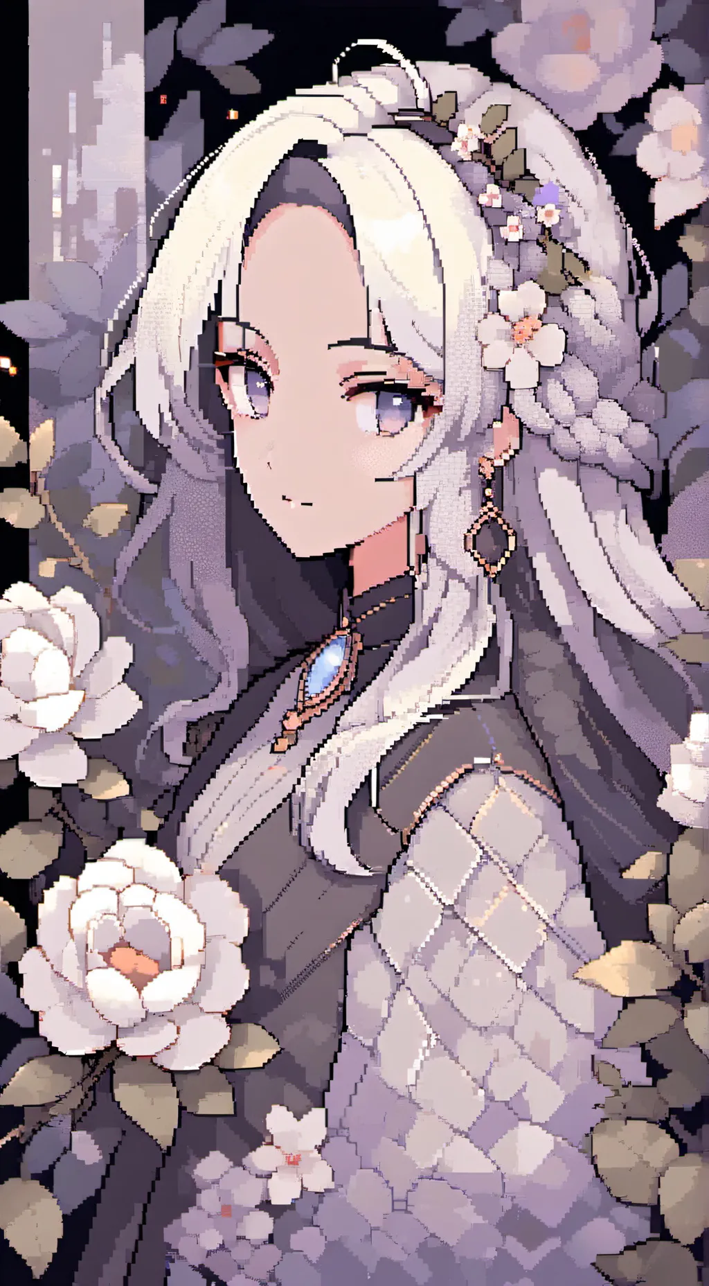 ai character: mia Silva  background