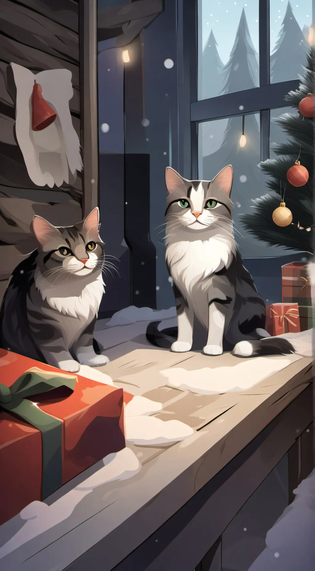 ai character: meo and leo background