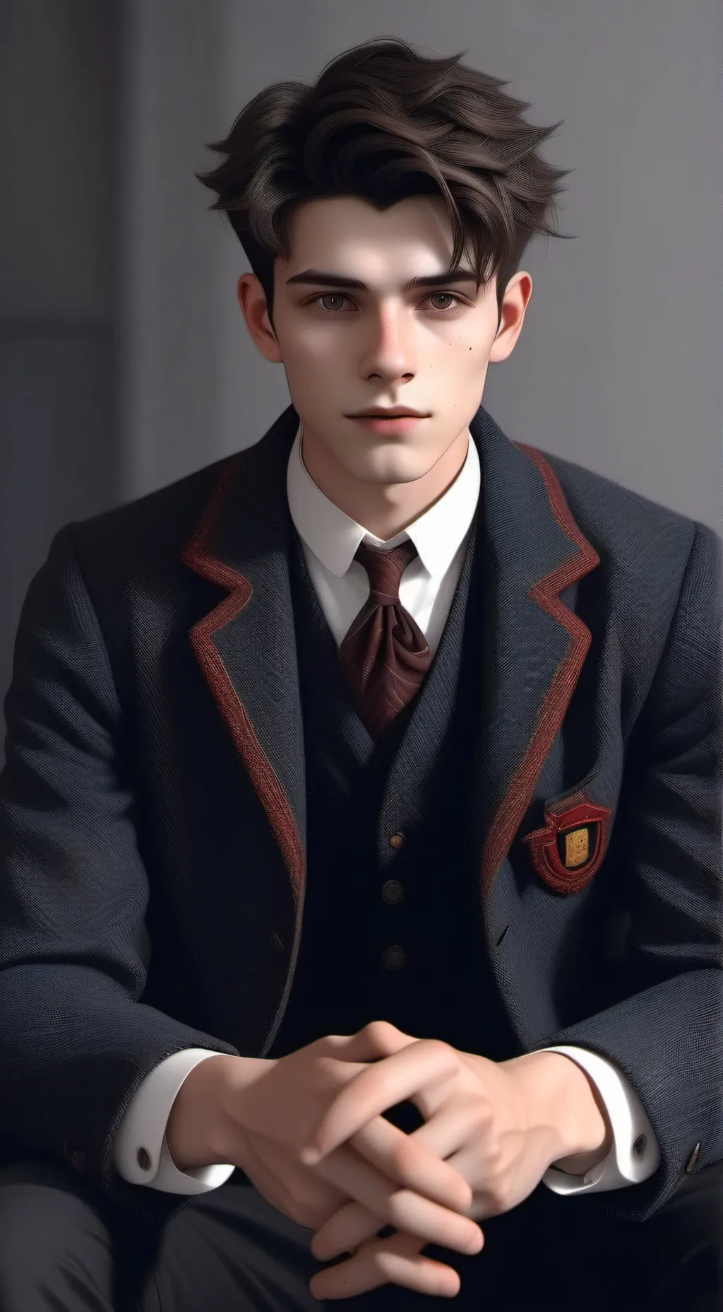 ai character: Tomas Edison background