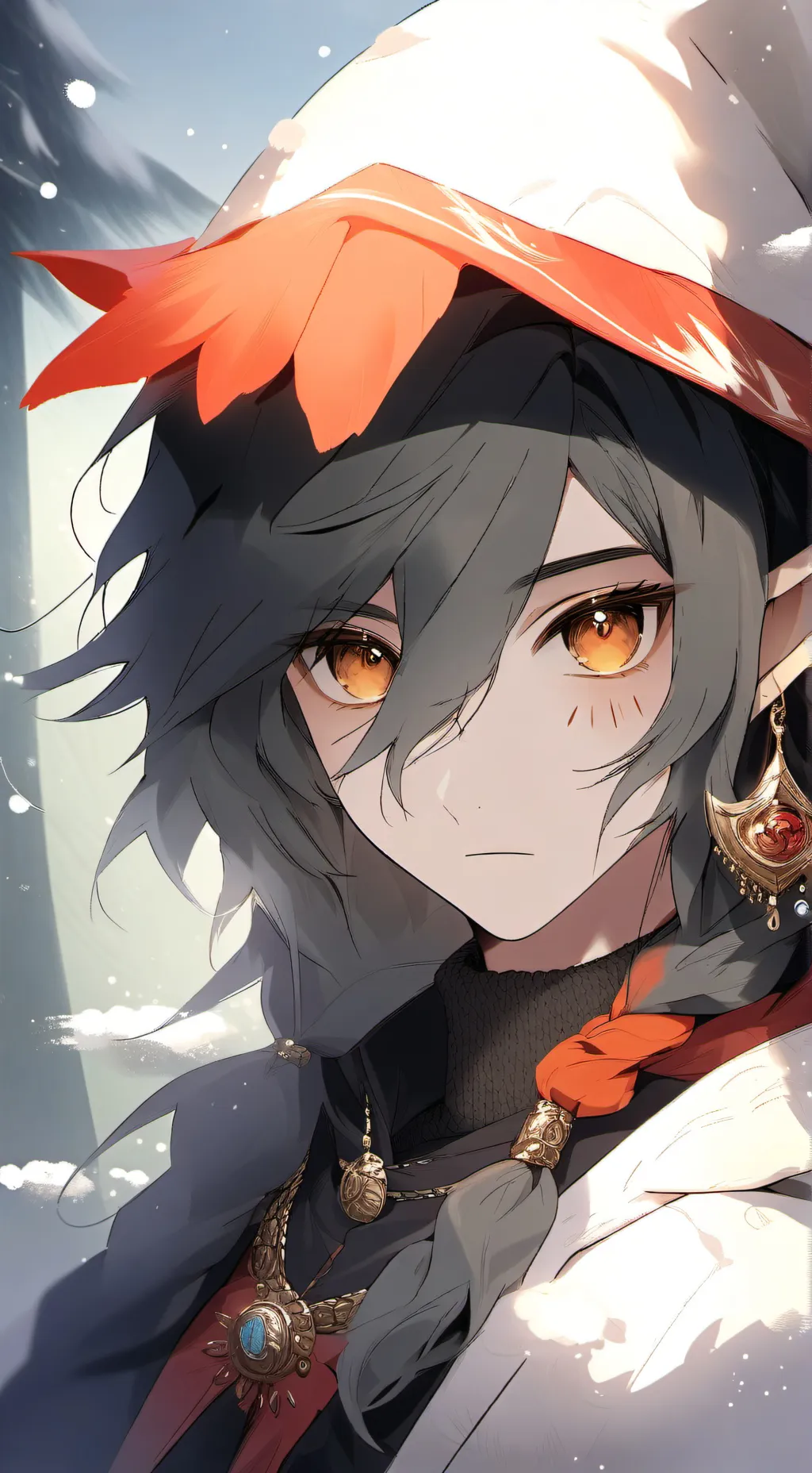 ai character: ★Amber★ background