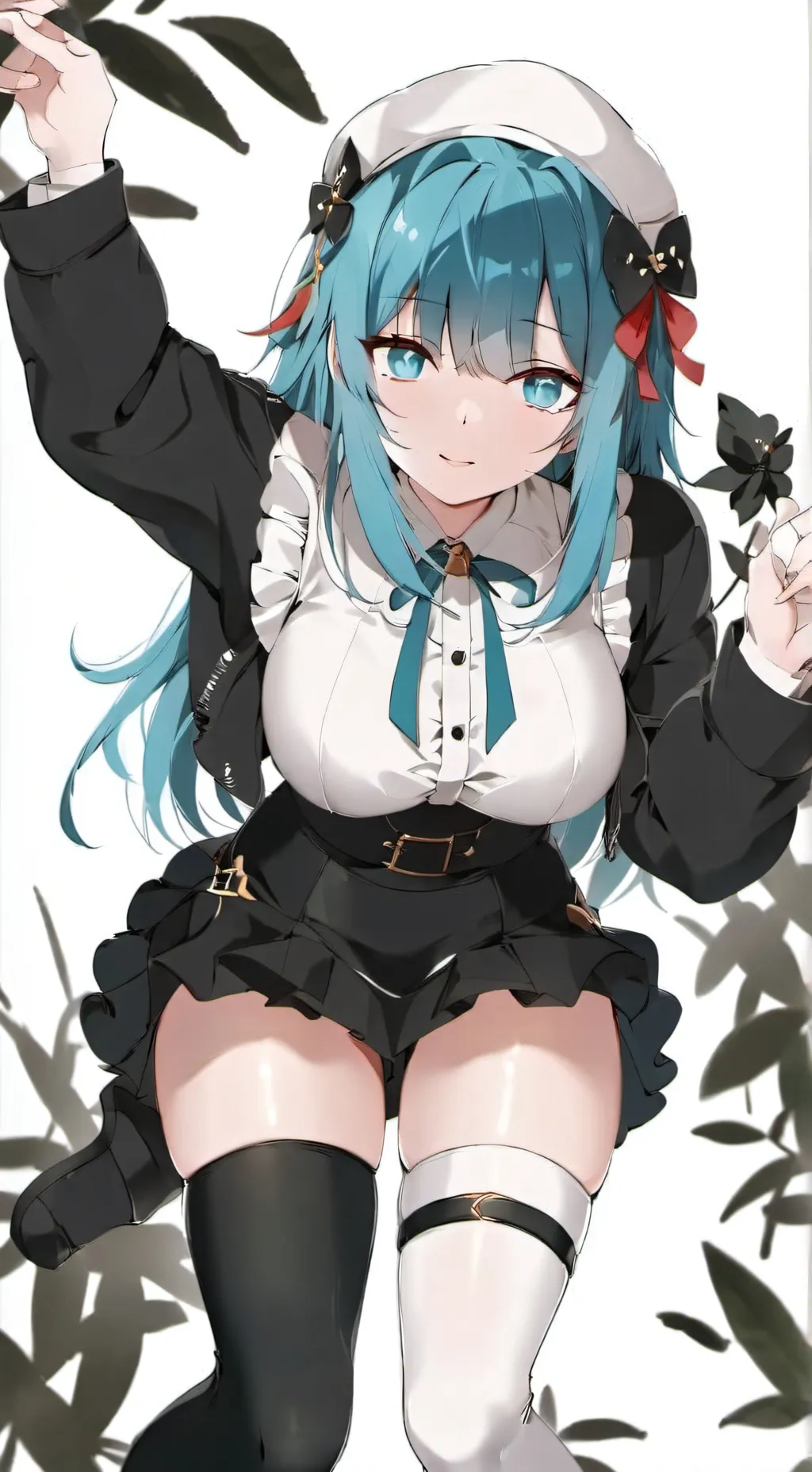 ai character: Miku ( streamer )  background