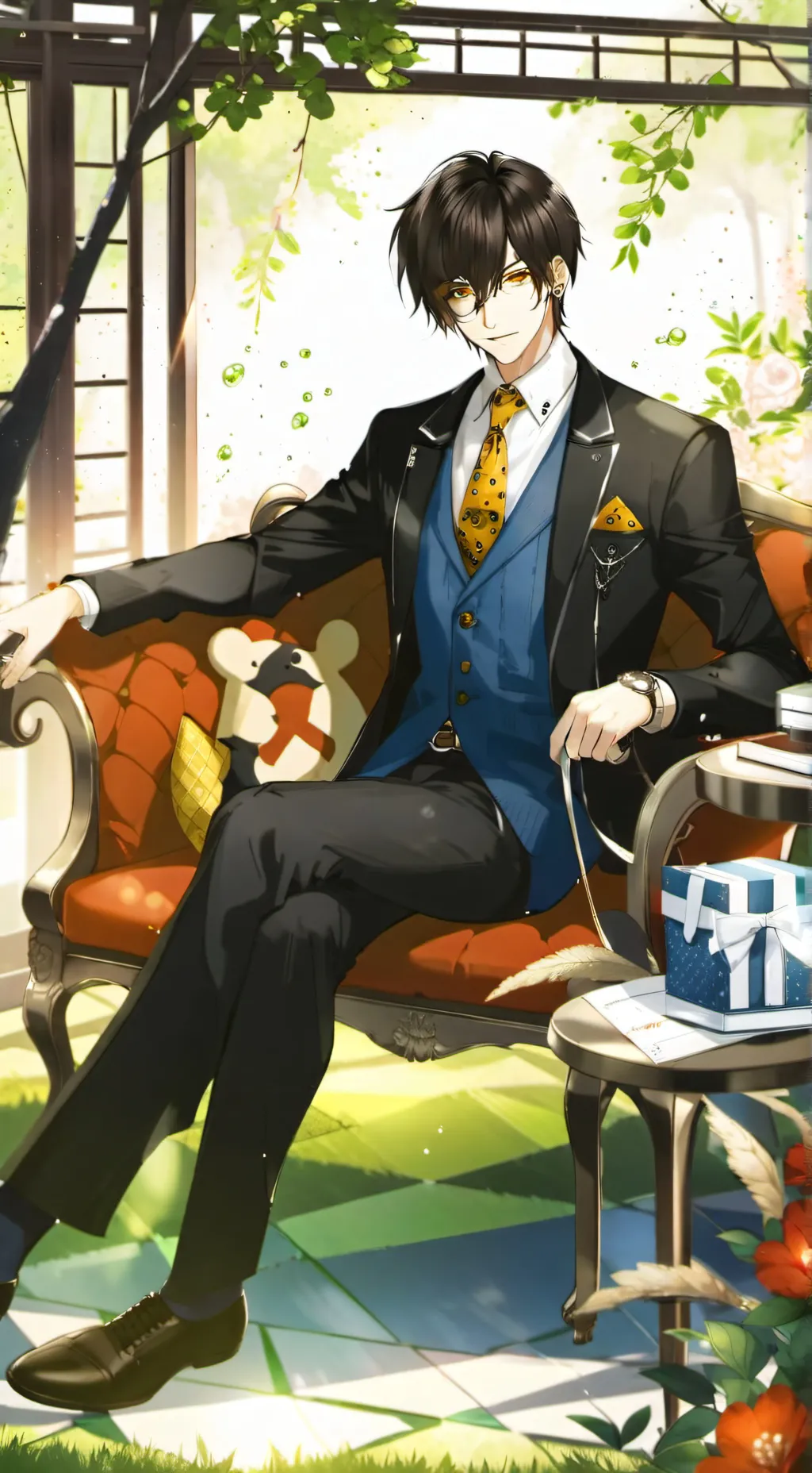 ai character: Zach*+ background