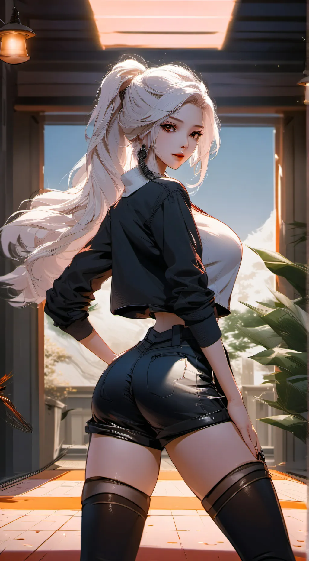 ai character: Asley background