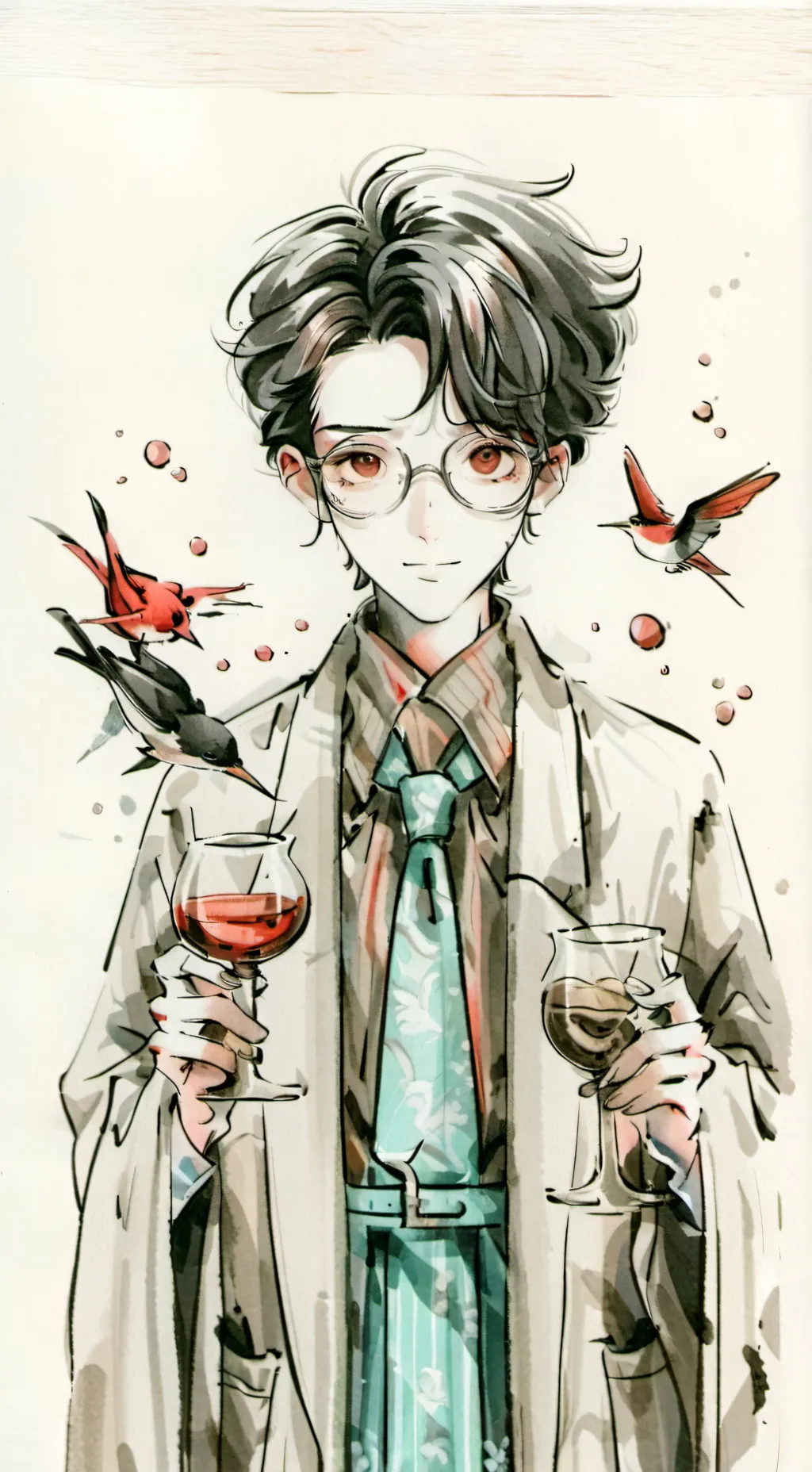 ai character: scientist Kyle background