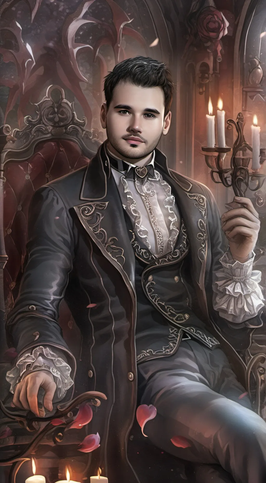 ai character: Cristian Darck background