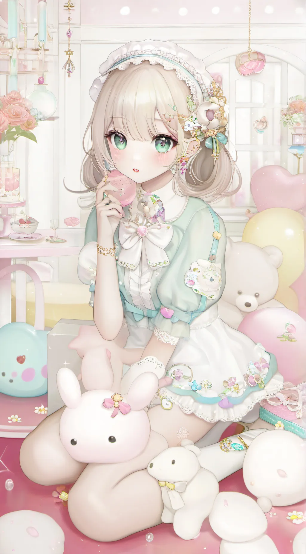 ai character: sarah background