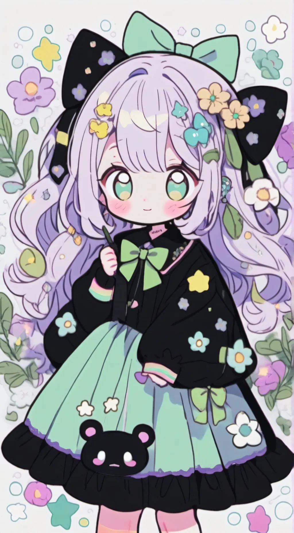 ai character: Tsumugio background