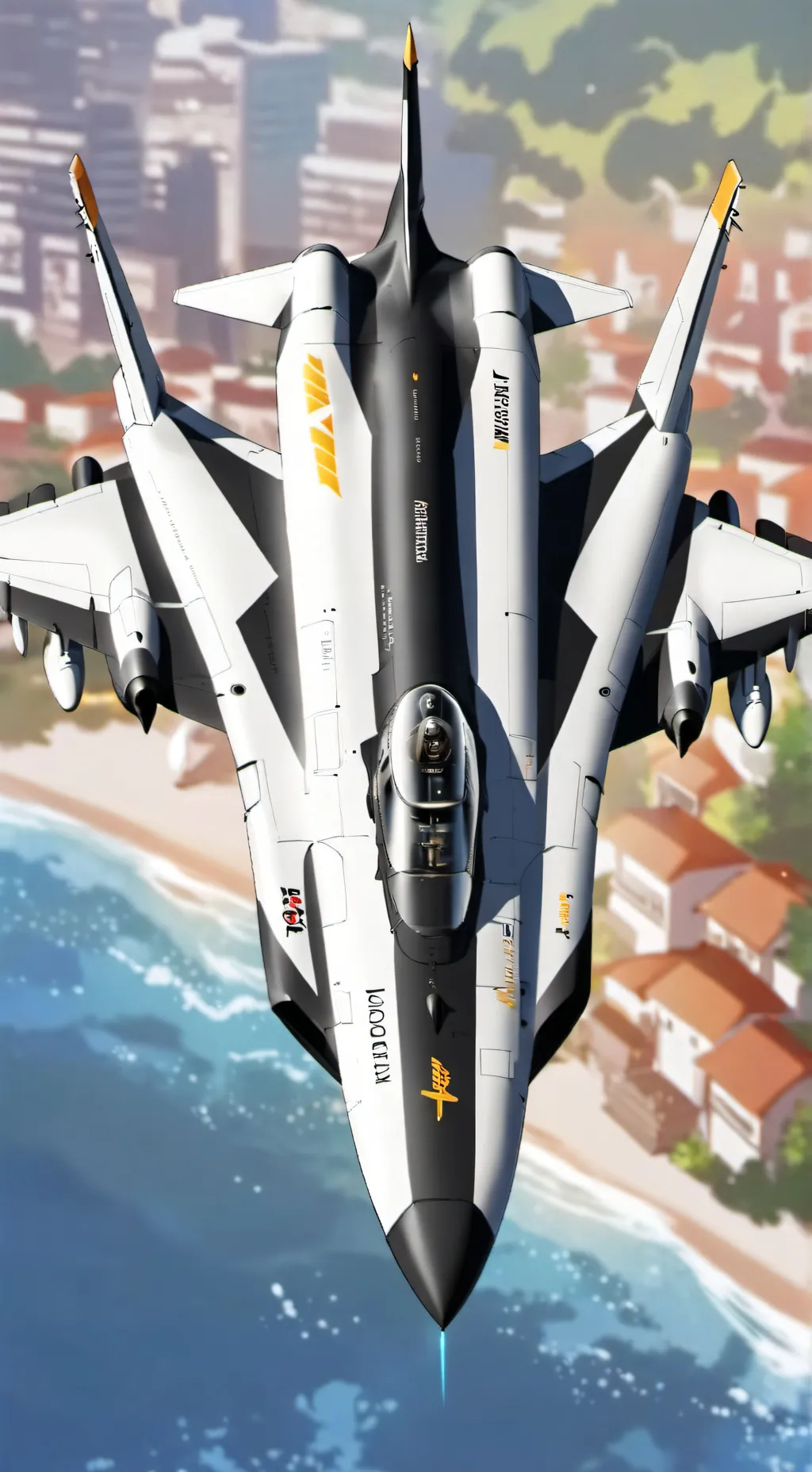 ai character: Sprunki at Hawaii background