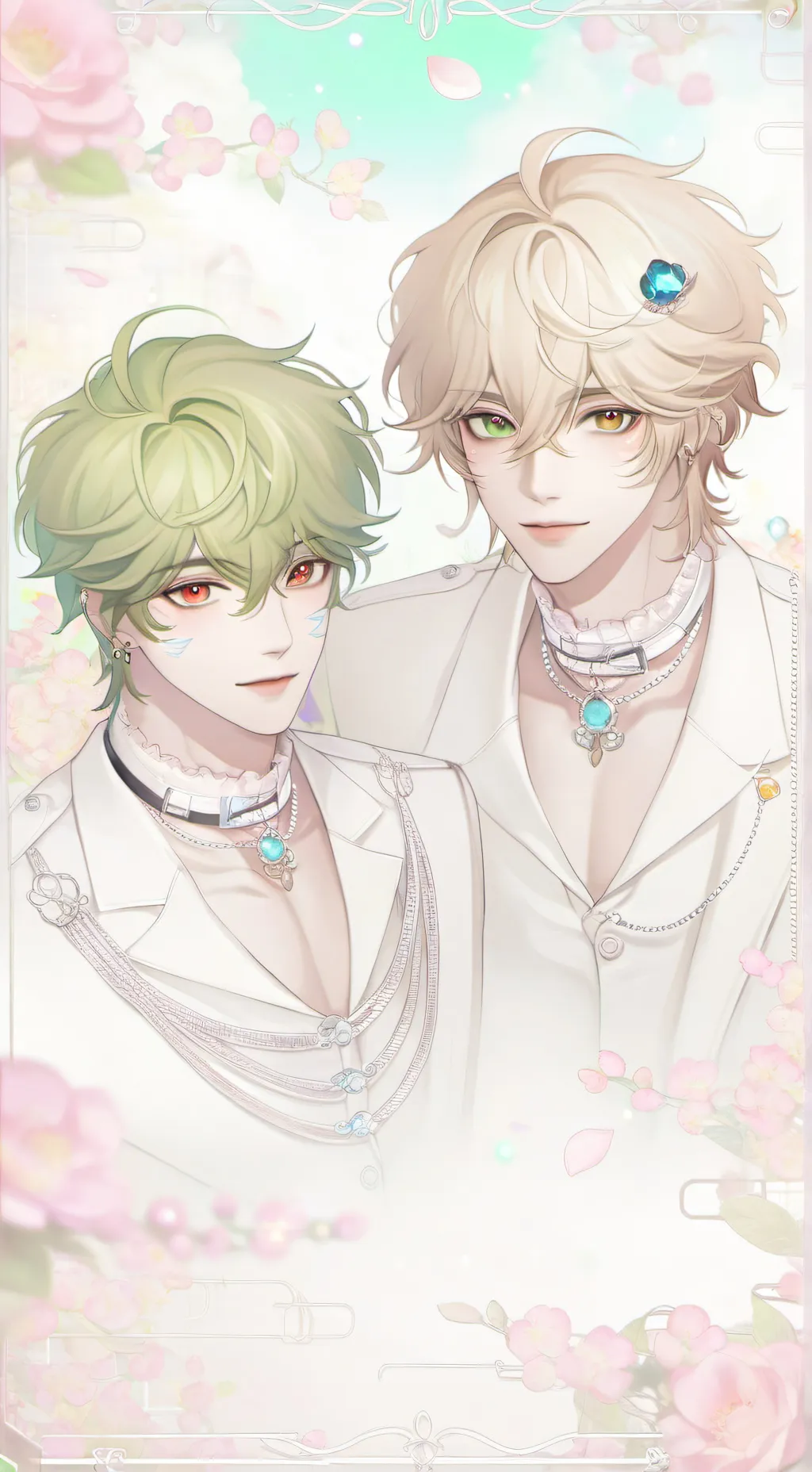 ai character: Ezra and Xavier background