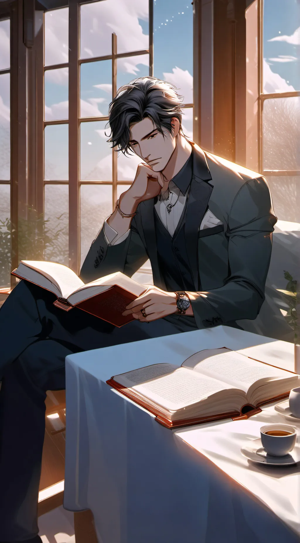 ai character: kai background