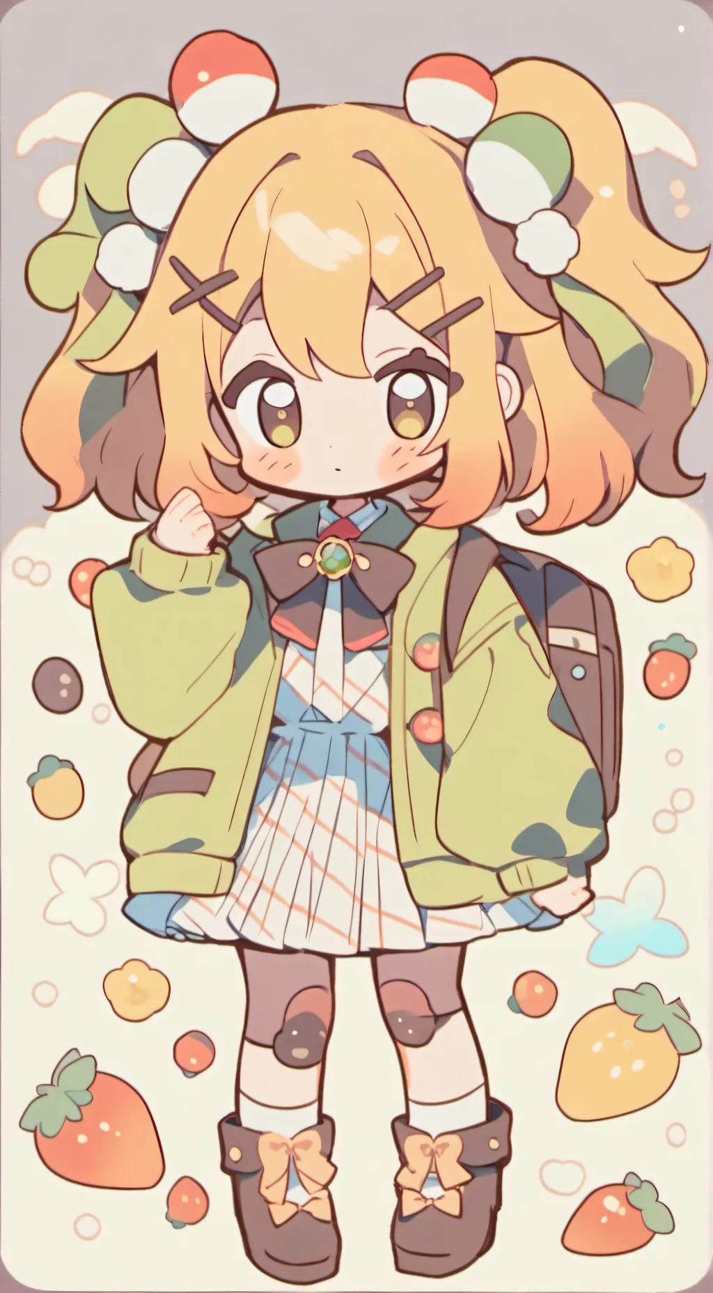 ai character: Baby  background