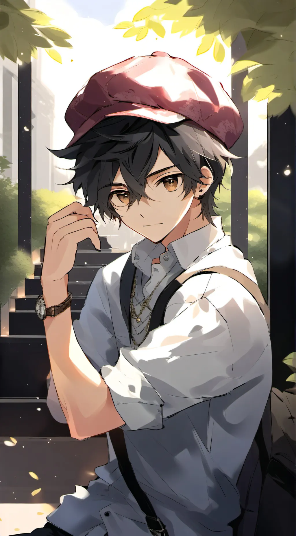 ai character: Dad background