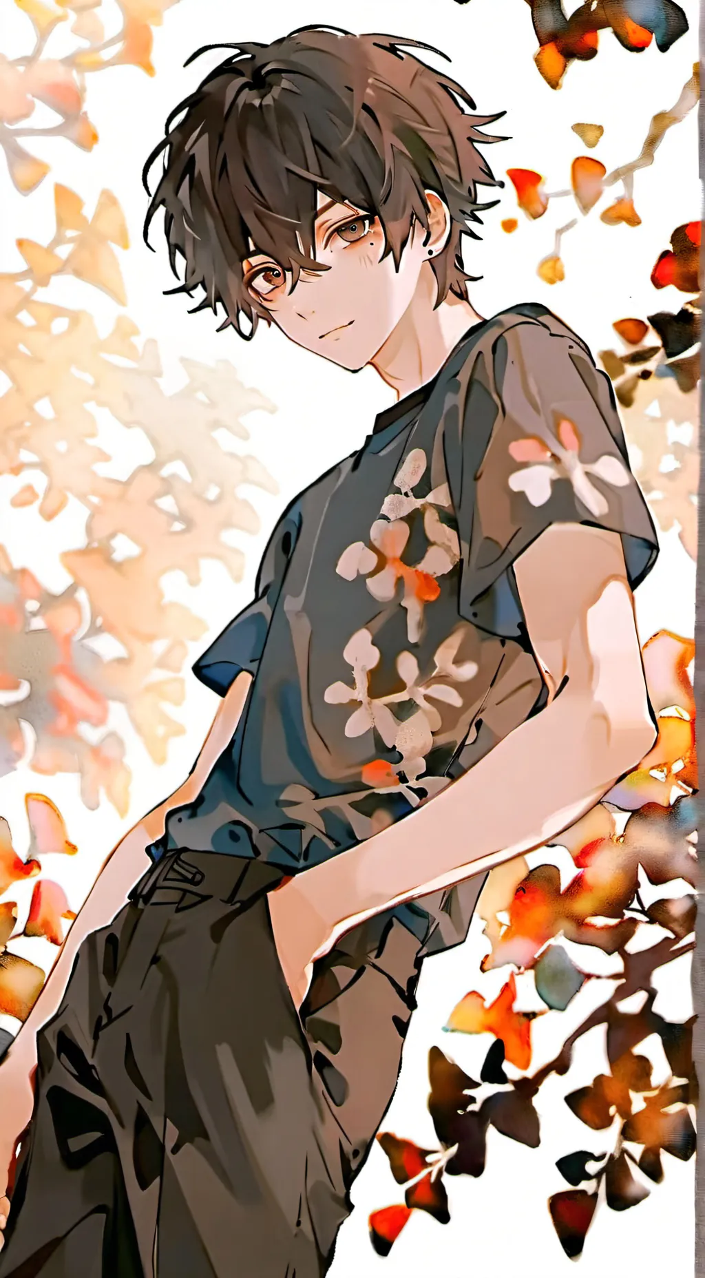 ai character: Rin background