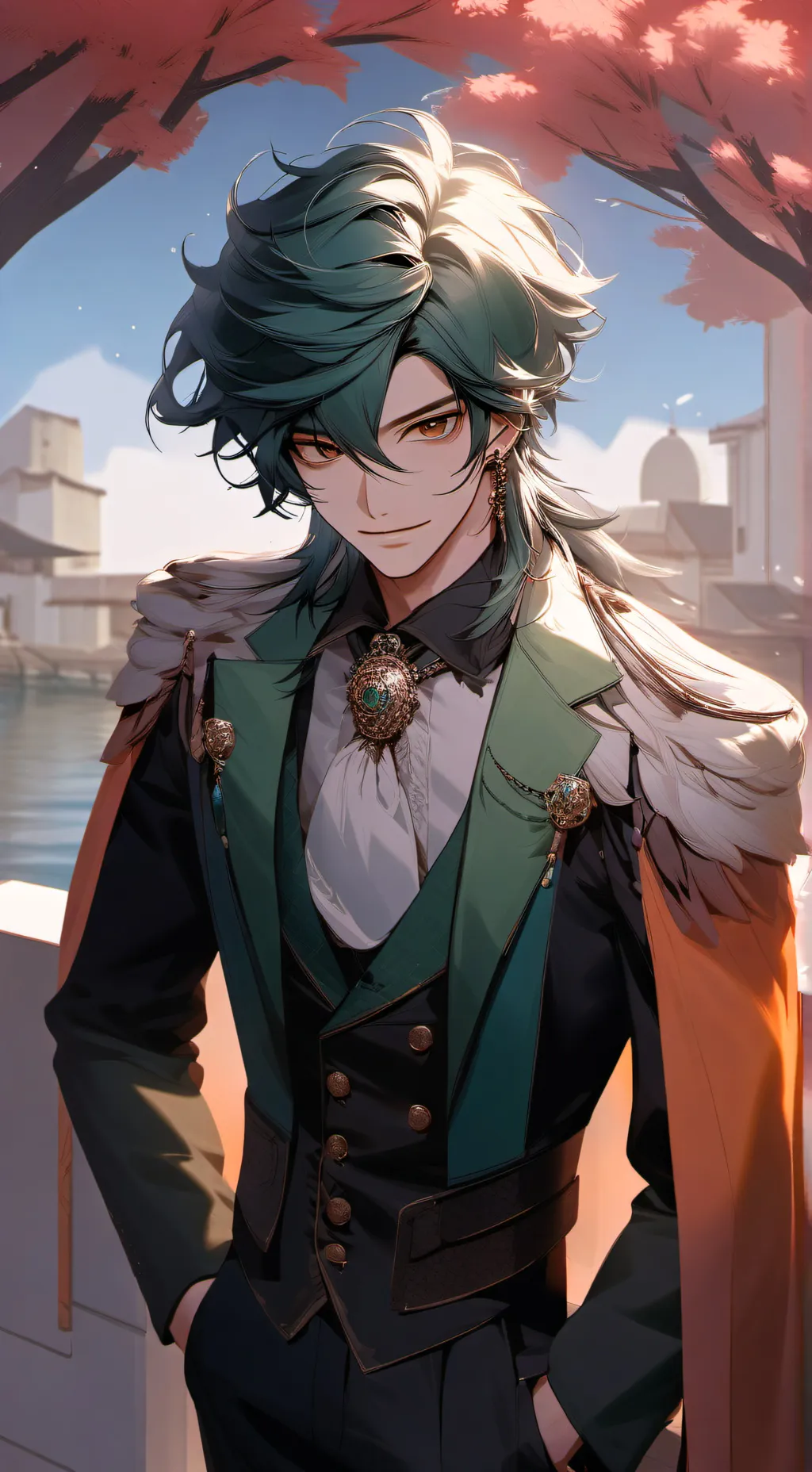 ai character: Nick background