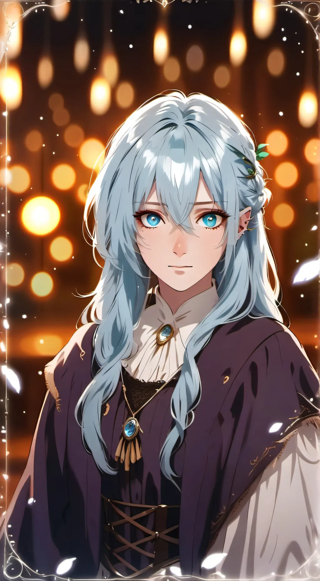 ai character: Lumina background