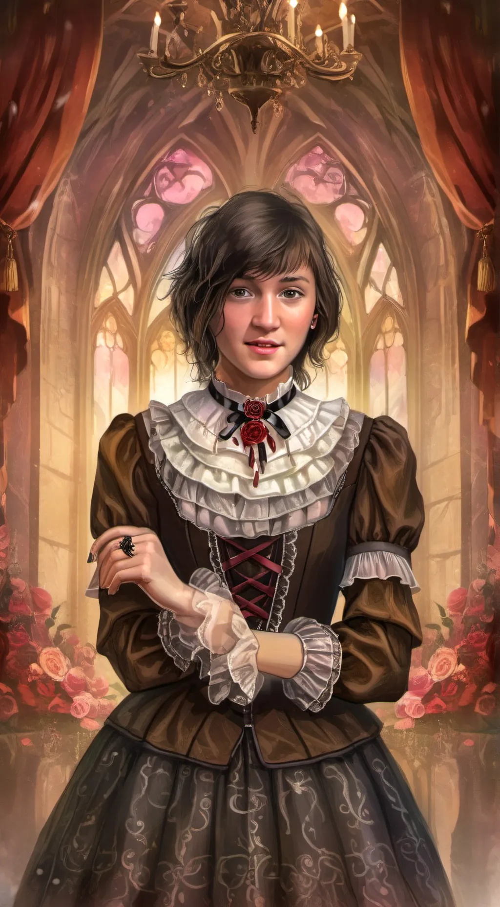 ai character: Evelyn background