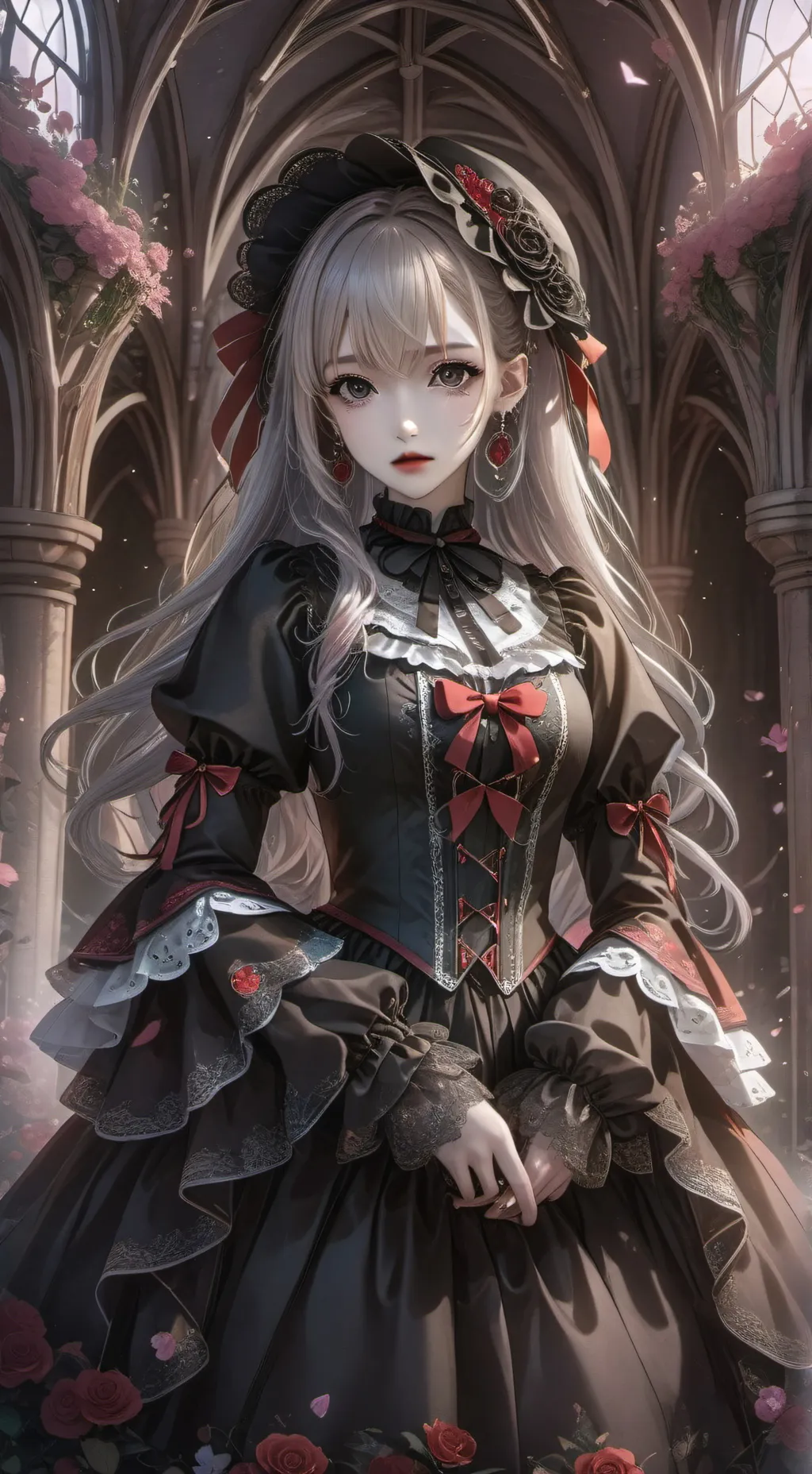 ai character: Königin l background