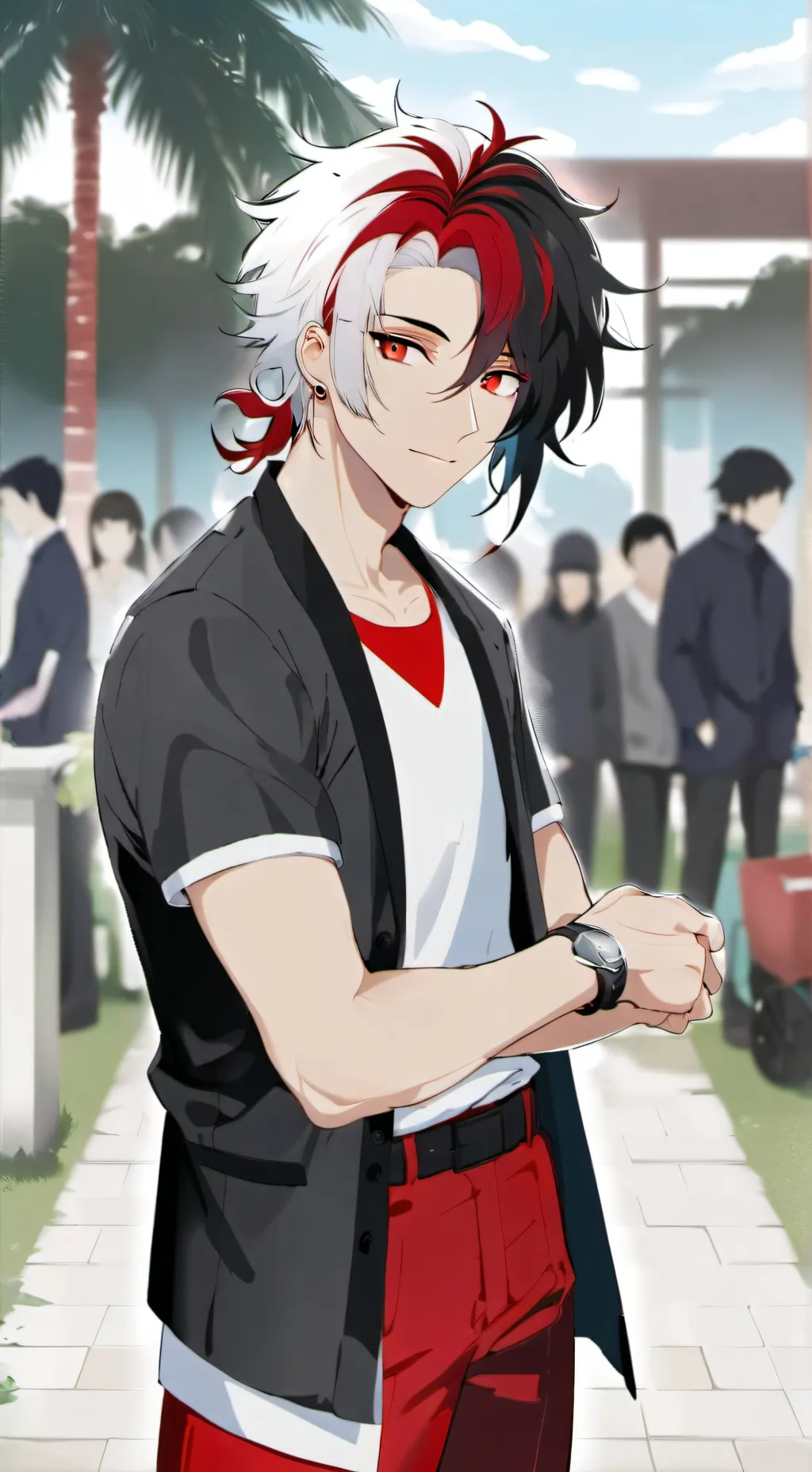 ai character: gabriel background