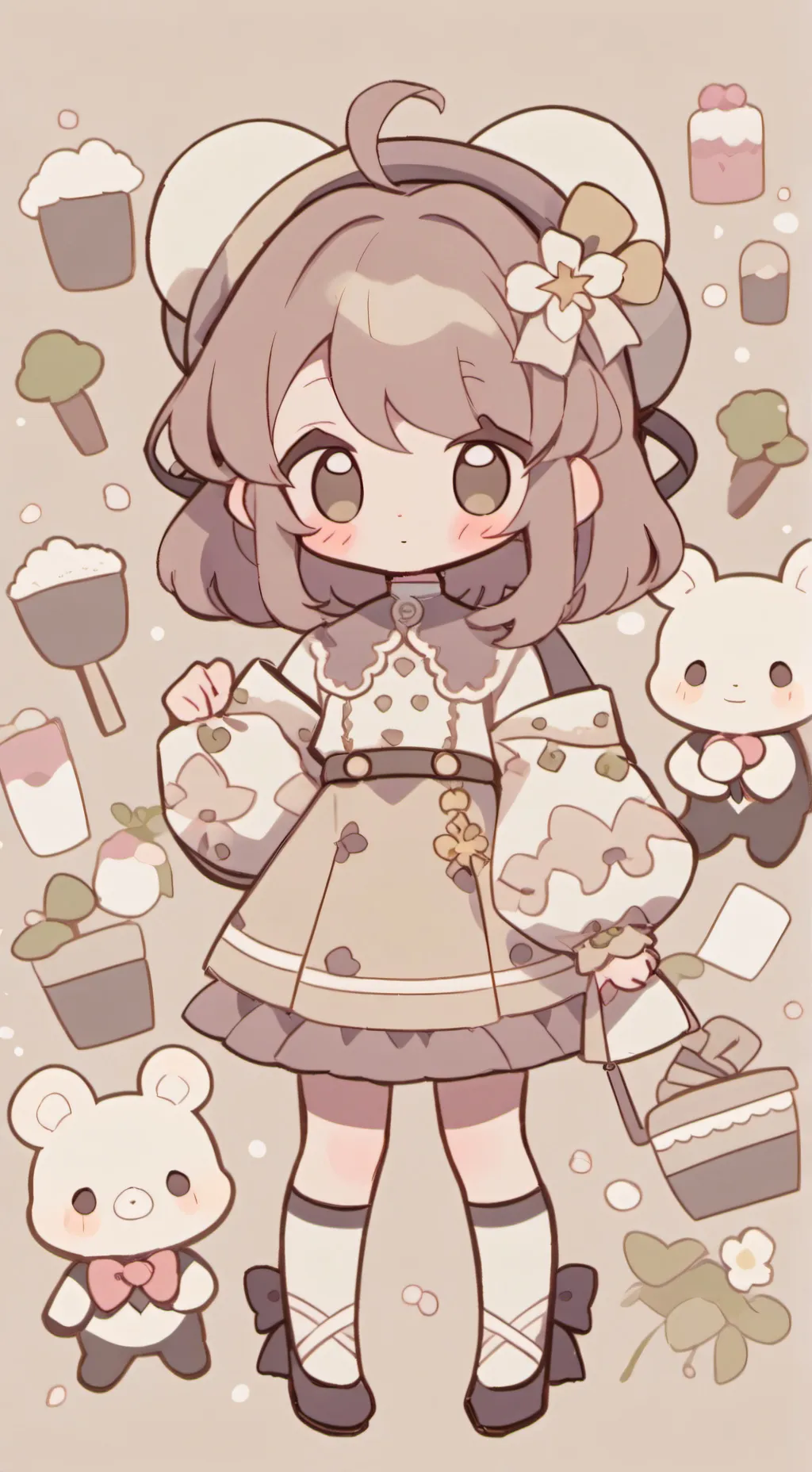 ai character: emma background