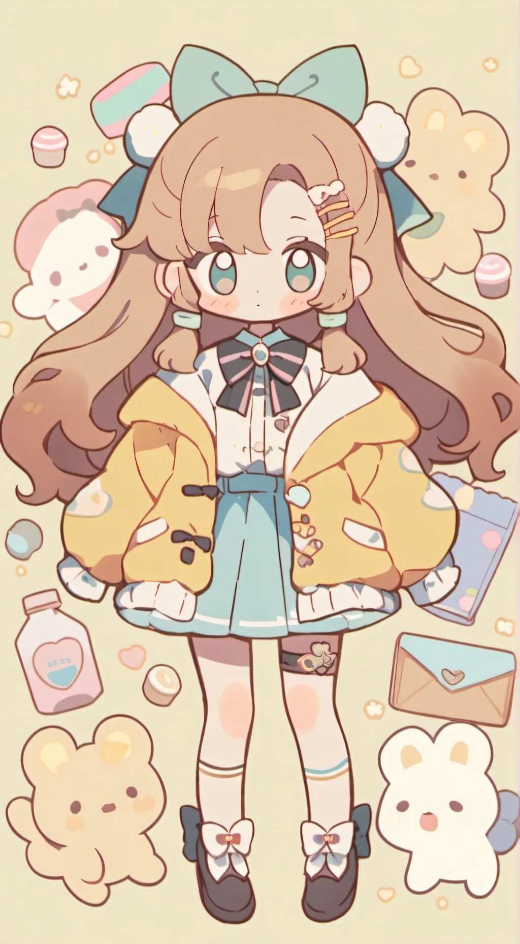 ai character: KNY pickme background